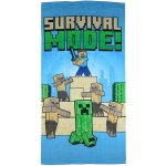 Faro Osuška Minecraft Survival Mode 70 x 140 cm – Zbozi.Blesk.cz