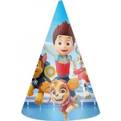 Cakesicq Párty papírová čepička tlapková patrola 6ks – Zboží Dáma