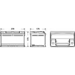 Centra Standard 12V 65Ah 540A CC652 – Sleviste.cz