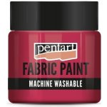 Barva na textil PENTART 50 ml červená – Zboží Dáma