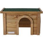 Kerbl Domeček pro králíky a jiné hlodavce dřevěný 45 x 32 x 27 cm – Zbozi.Blesk.cz