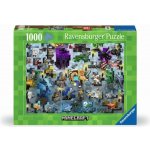 RAVENSBURGER Challenge: Minecraft 1000 dílků – Zboží Mobilmania