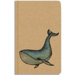 Baloušek Notes nelinkovaný A5 kraft velryba – Zbozi.Blesk.cz