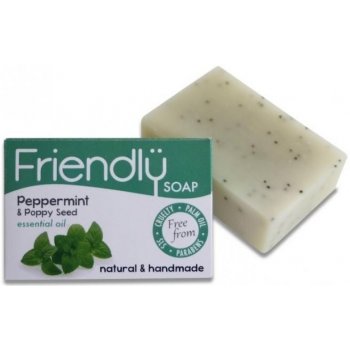 Friendly Soap přírodní mýdlo máta a mák 95 g