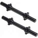 Gorillasports pár jednoručních tyčí se závitem 35 cm 30/31 mm – Zboží Dáma