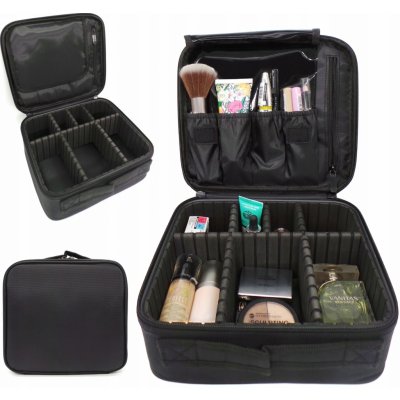 Tojato organizér na kosmetiku a štětce na make-up černá – Zboží Dáma
