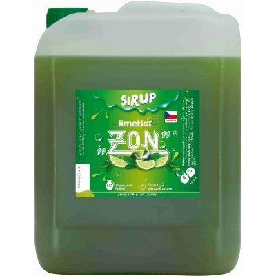 Zon sirup limetka 5 l