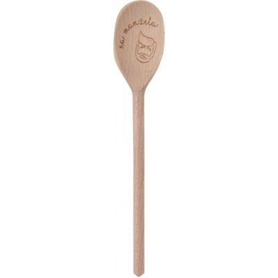 Dřevěná vařečka „Na manžela“ 30 cm – Hledejceny.cz