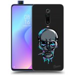 Pouzdro Picasee silikonové Xiaomi Mi 9T Pro - EARTH - Lebka 3.0 černé – Zbozi.Blesk.cz