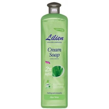 Lilien Aloe Vera tekuté mýdlo náhradní náplň 1 l