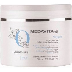 Medavita Detox Detoxikační peeling pro vlasy a pokožku s bambusovým uhlím 500 ml