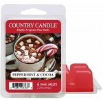 Country Candle Peppermint & Cocoa Vonný Vosk 64 g – Hledejceny.cz