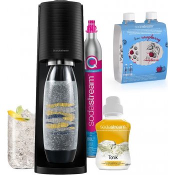 SodaStream TERRA Black Tonik Megapack