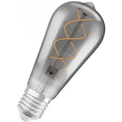 Osram LED žárovka Vintage 1906 E27 5W/818 FILAMENT SMOKE EDISON SPIRAL BLACK – Hledejceny.cz