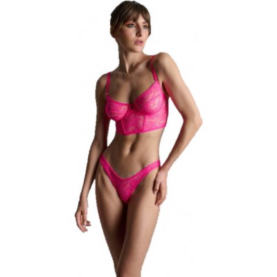 Maison Close Flashback Podprsenka korzet pink růžová – Zboží Dáma