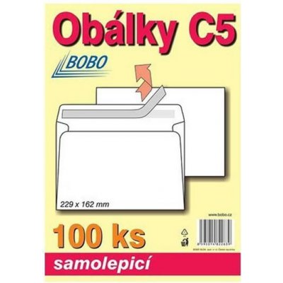 Obálky C5 samolepicí (bal. 100ks) – Zbozi.Blesk.cz