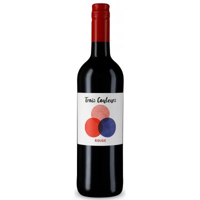 Trois Couleurs Rouge 2024 Červené sametově měkké 12,5% 0,75 l (holá láhev) – Hledejceny.cz