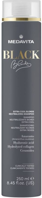 Medavita Blondie Black šampón pro extra studenou blond 250 ml