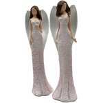 Prodex Anděl růžový sada 2 ks 26 cm Prodex 918325 – Hledejceny.cz