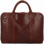 Greenwood Pánská kožená business taška Vardan hnědá – Zboží Mobilmania