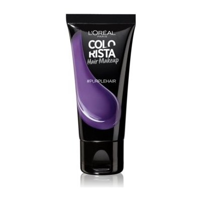 L'Oréal Colorista Hair Makeup barva na vlasy pro tmavé vlasy 17 Purple 30  ml od 159 Kč - Heureka.cz