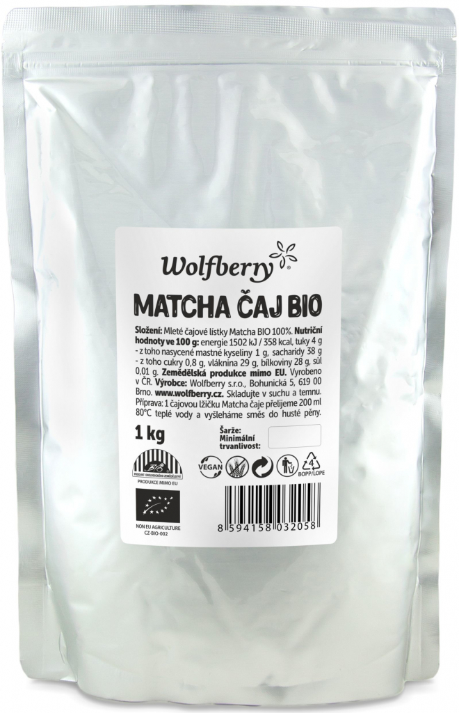 Wolfberry Matcha čaj BIO 1000 g