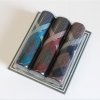 Látkový kapesník ETEX Pánské tmavé kapesníky - set 3 ks M13-1 barevné-kohoutí
