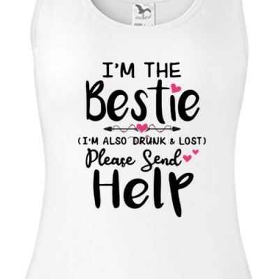 Tílko BFF Bestie dámské – Sleviste.cz