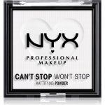 NYX Professional Makeup Can't Stop Won't Stop Mattifying Powder zmatňující pudr 11 Bright Translucent 6 g – Zboží Dáma