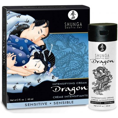 Shunga Dragon Cream Sensitive 60ml – Zboží Dáma