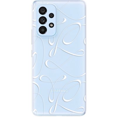 Pouzdro iSaprio - Fancy - white Samsung Galaxy A53 5G