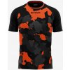 Pánské sportovní tričko Givova Pánské triko Army Black-Orange černá