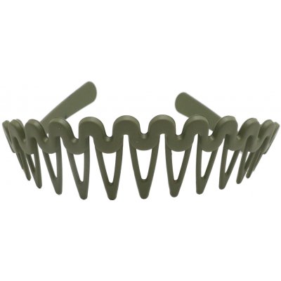 Čelenka s velkým hřebínkem Barva: zelená – Zboží Dáma