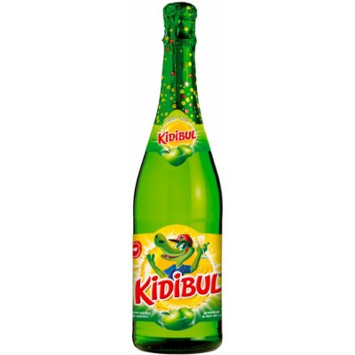 Kidibul Dětský šumivý nápoj 100% jablko 0,75 l – Zboží Dáma