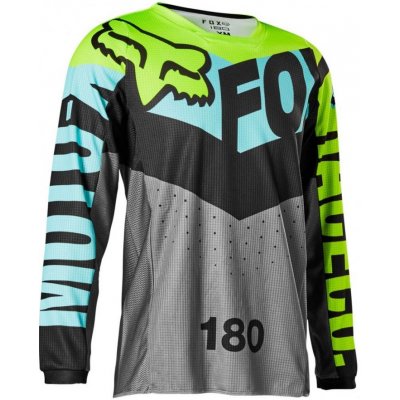 Fox Racing Youth 180 Trice 2022 Teal – Zboží Mobilmania