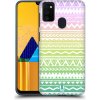 Pouzdro a kryt na mobilní telefon Samsung Pouzdro Head Case Samsung Galaxy M21 MIX AZTEC DRAWN