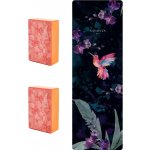 Nayavita Yoga set na jogu Kolibřík Sakura - podložka a 2 bloky – Zboží Dáma