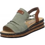 Rieker 62962-52 zelená – Hledejceny.cz