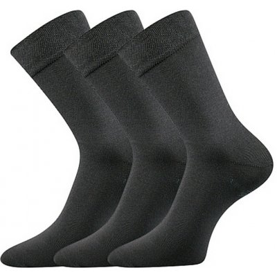 Lonka ponožky Bioban BIO bavlna 3 páry tmavě šedá – Hledejceny.cz