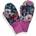 Esito Palcové rukavice softshell Garden bloom šedá – Zboží Dáma