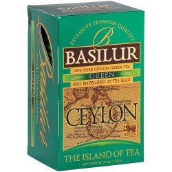 Basilur Island of Tea Green nel 25 x 1,5 g