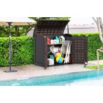 DURAMAX StoreAway ARC145 x 125 x 82,5 cm 1200 l hnědý 86632 – Zboží Dáma