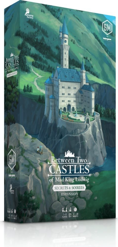 Stonemaier Games Between Two Castles of Mad King Ludwig: Secrets & Soirees Expansion