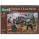 Revell German 7,5 cm PaK 40 & soldiers 1:72