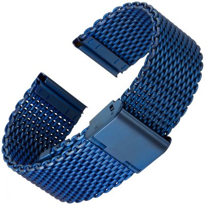 Geckota Limited Geckota ocelový tah Milanese mesh modrá – Zboží Mobilmania