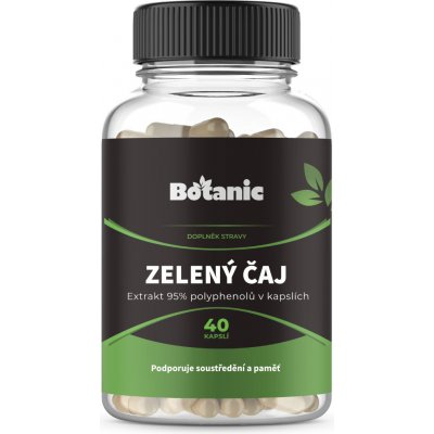 Botanic Zelený čaj kapsle 95% 40 kapslí – Hledejceny.cz