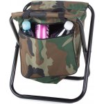 Verk 01663 Kempingová skládací stolička s brašnou maskáč – Sleviste.cz