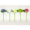 Květina Autronic Hortenzie, mix barev bílá, krémová, zelená,růžová, modrá Květina umělá NL0056