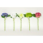 Autronic Hortenzie, mix barev bílá, krémová, zelená,růžová, modrá Květina umělá NL0056 – Hledejceny.cz