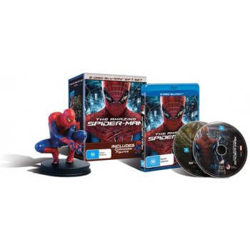 Amazing Spider-Man + figurka 2D+3D BD